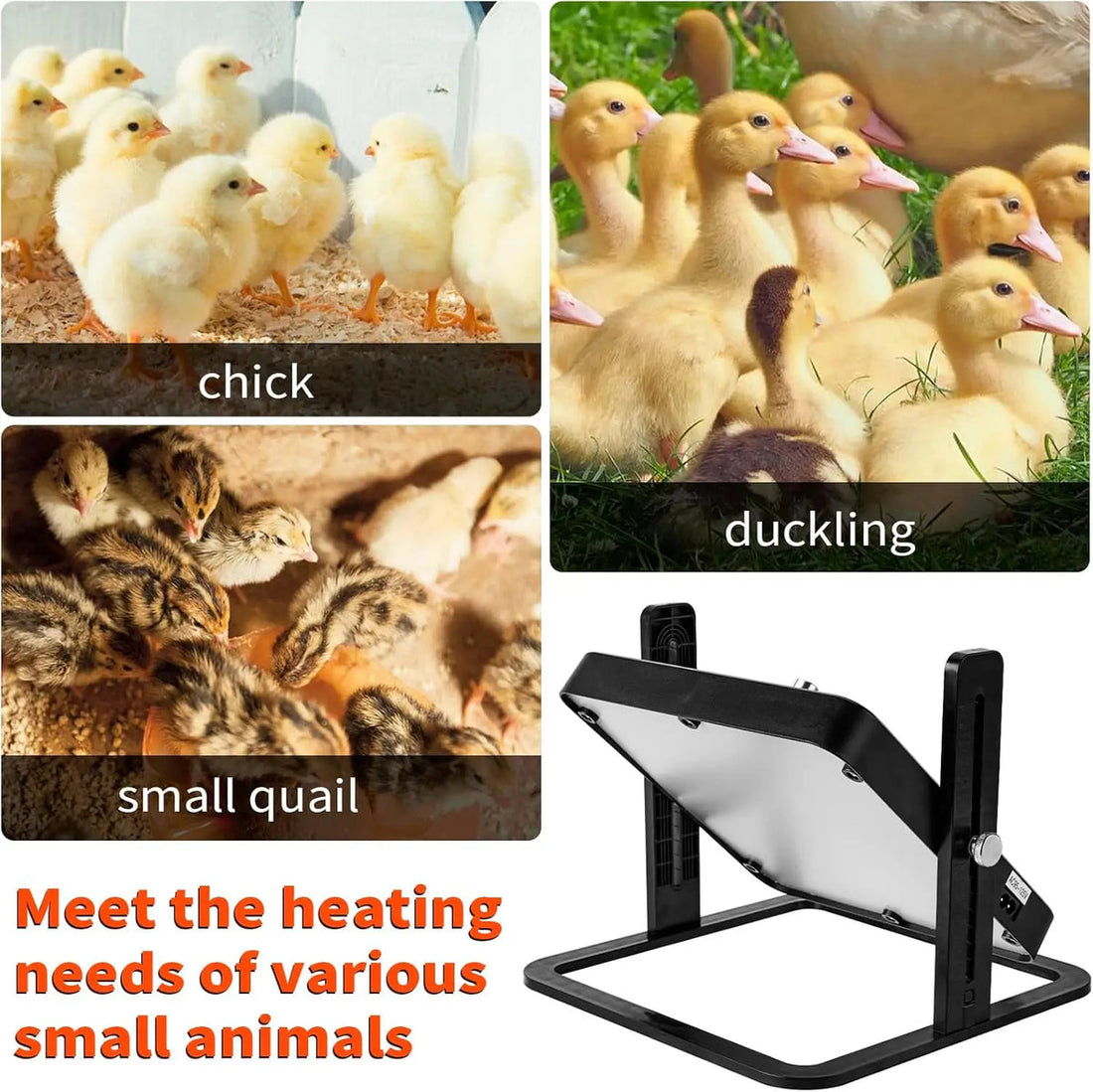 Pet Brooder Heater - Smart Heating Plate with Temperature Control