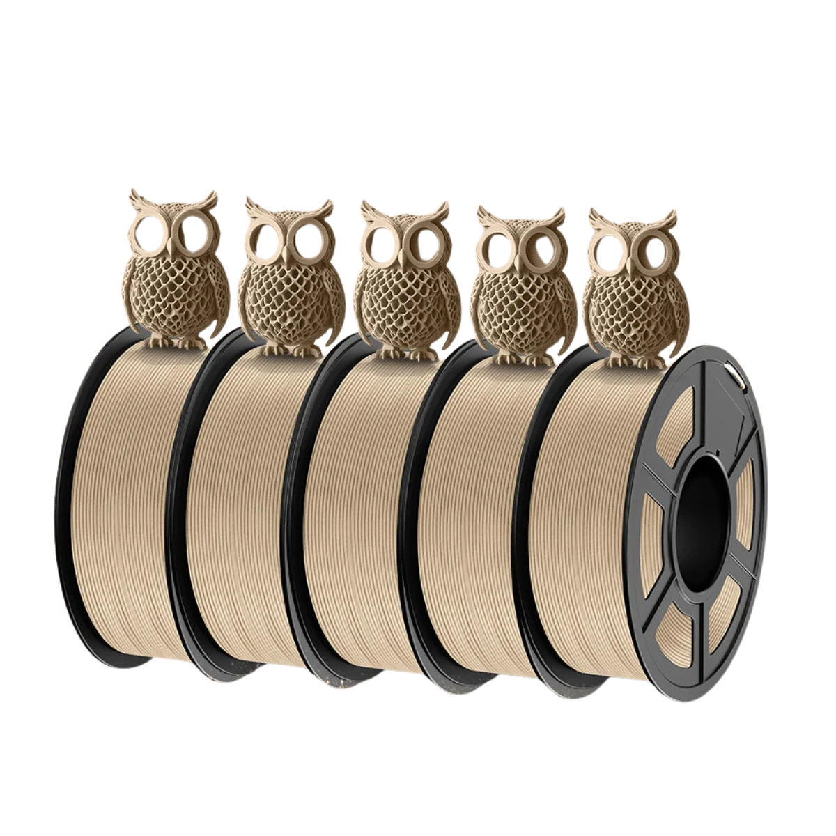Pla Wood Filament - 0.07 in Fibres for Fdm 3D Printers