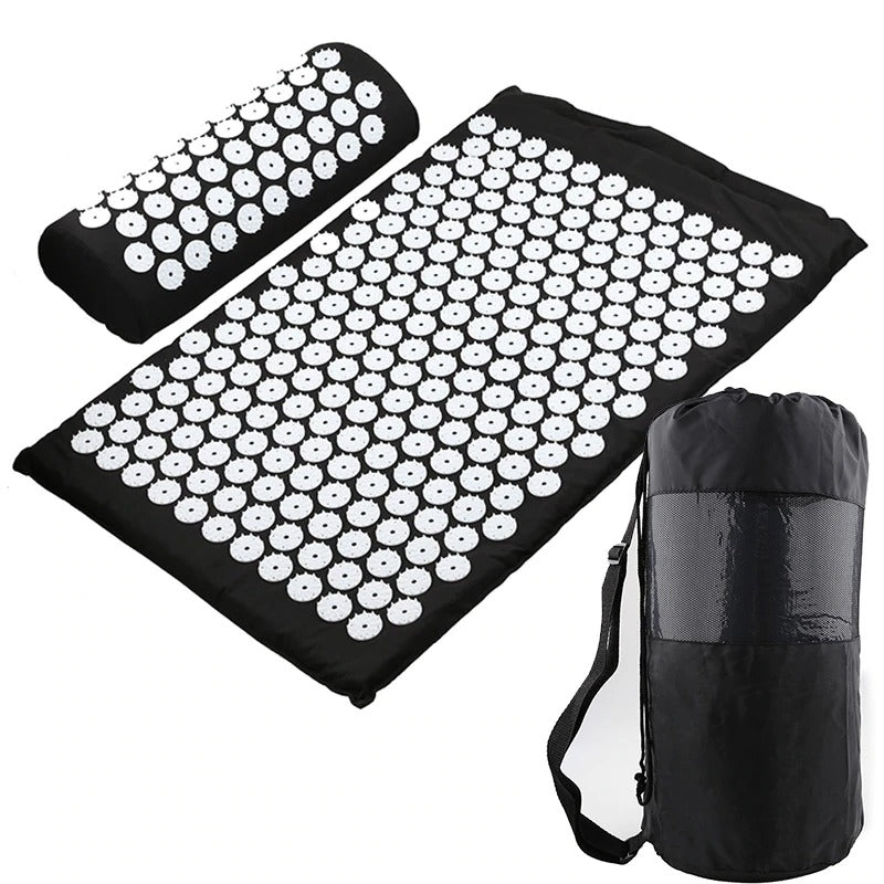 Lotus Acupressure Yoga Mat with Pillow