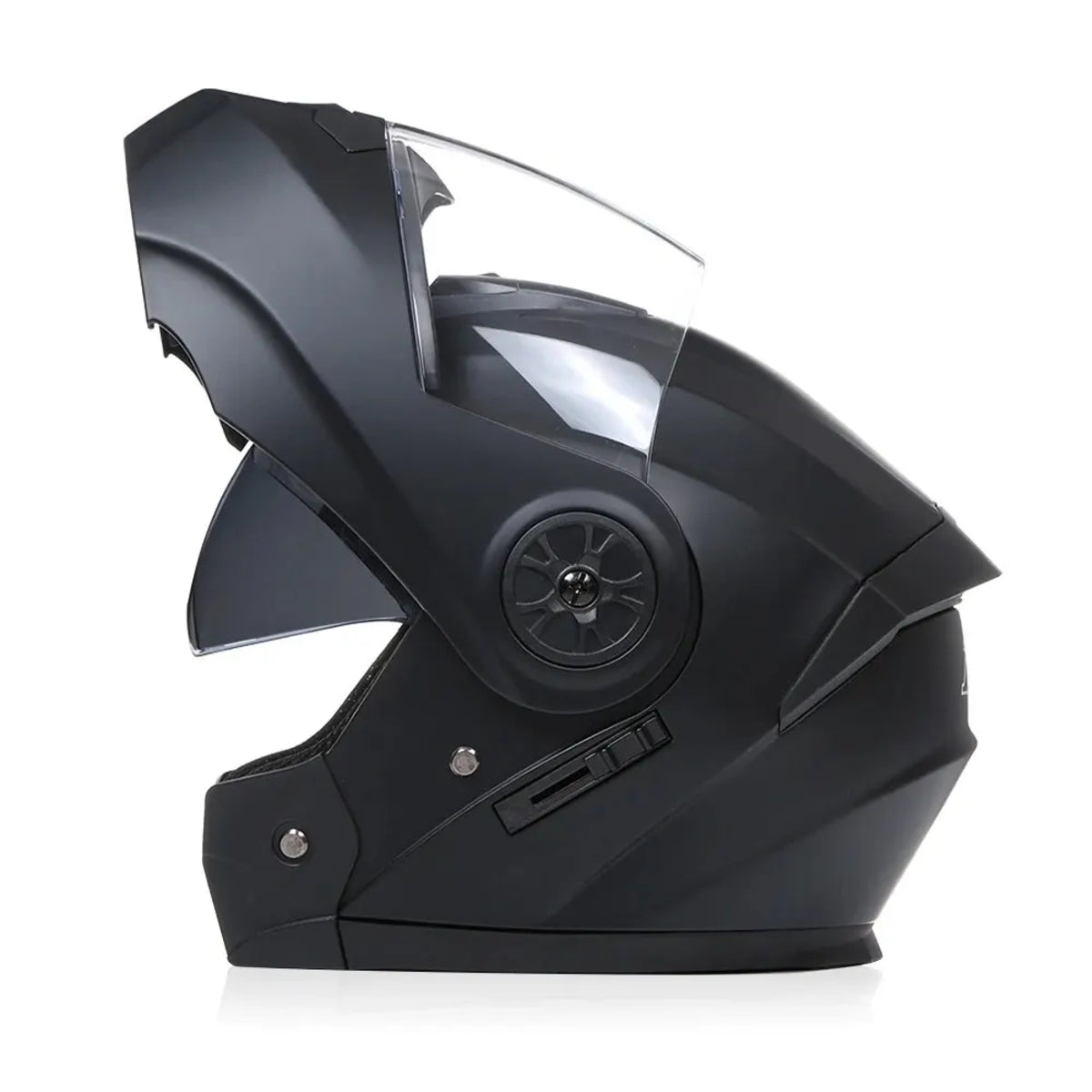 Dual-Lens Flip-Up Motorcycle Helmet - Full Face Modular Motocross