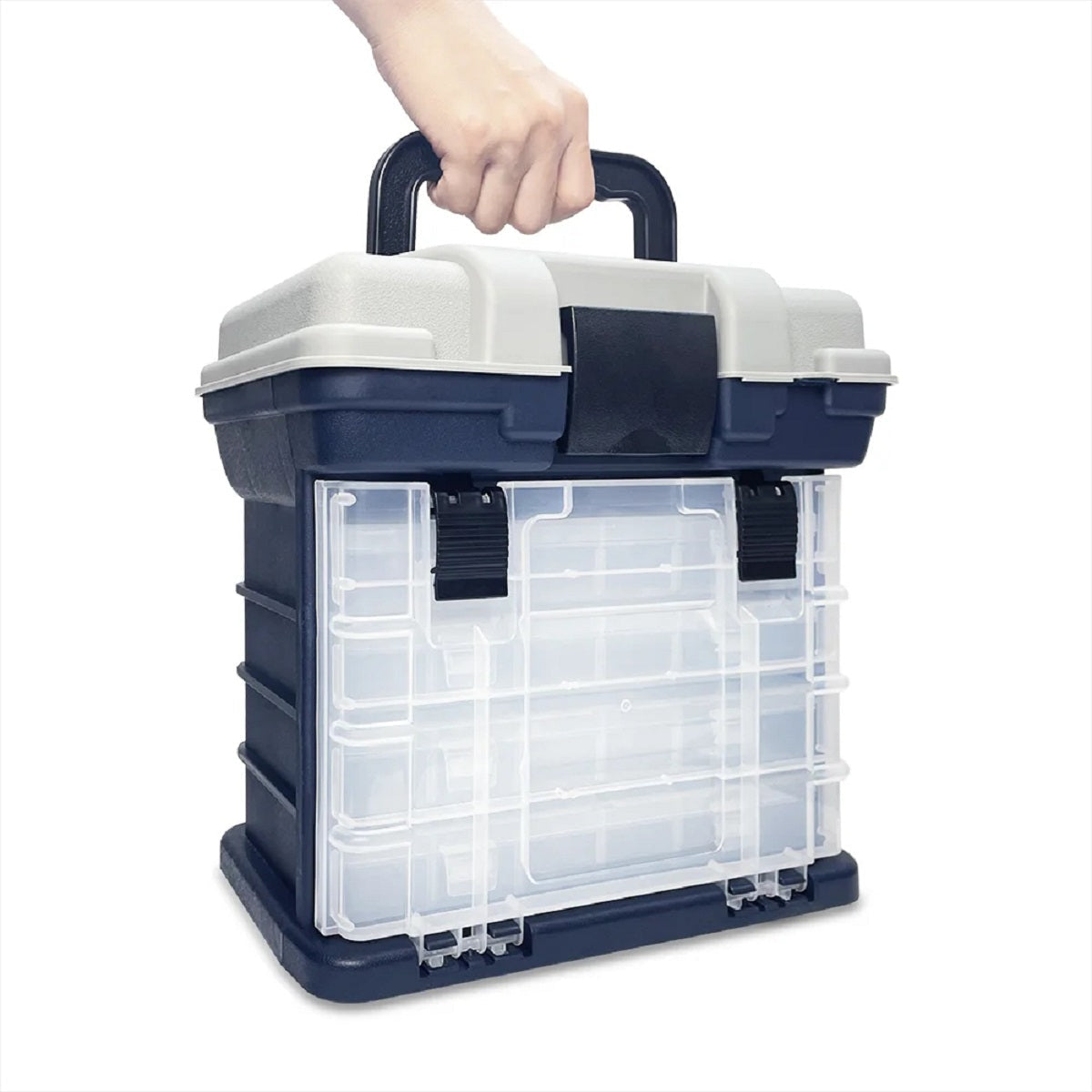 5-Layer Portable Fishing Tackle Box - Multifunctional Storage for Lures and Tools