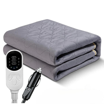 12V Heated Car Blanket - Electric Winter Pad for Camping and Trucks