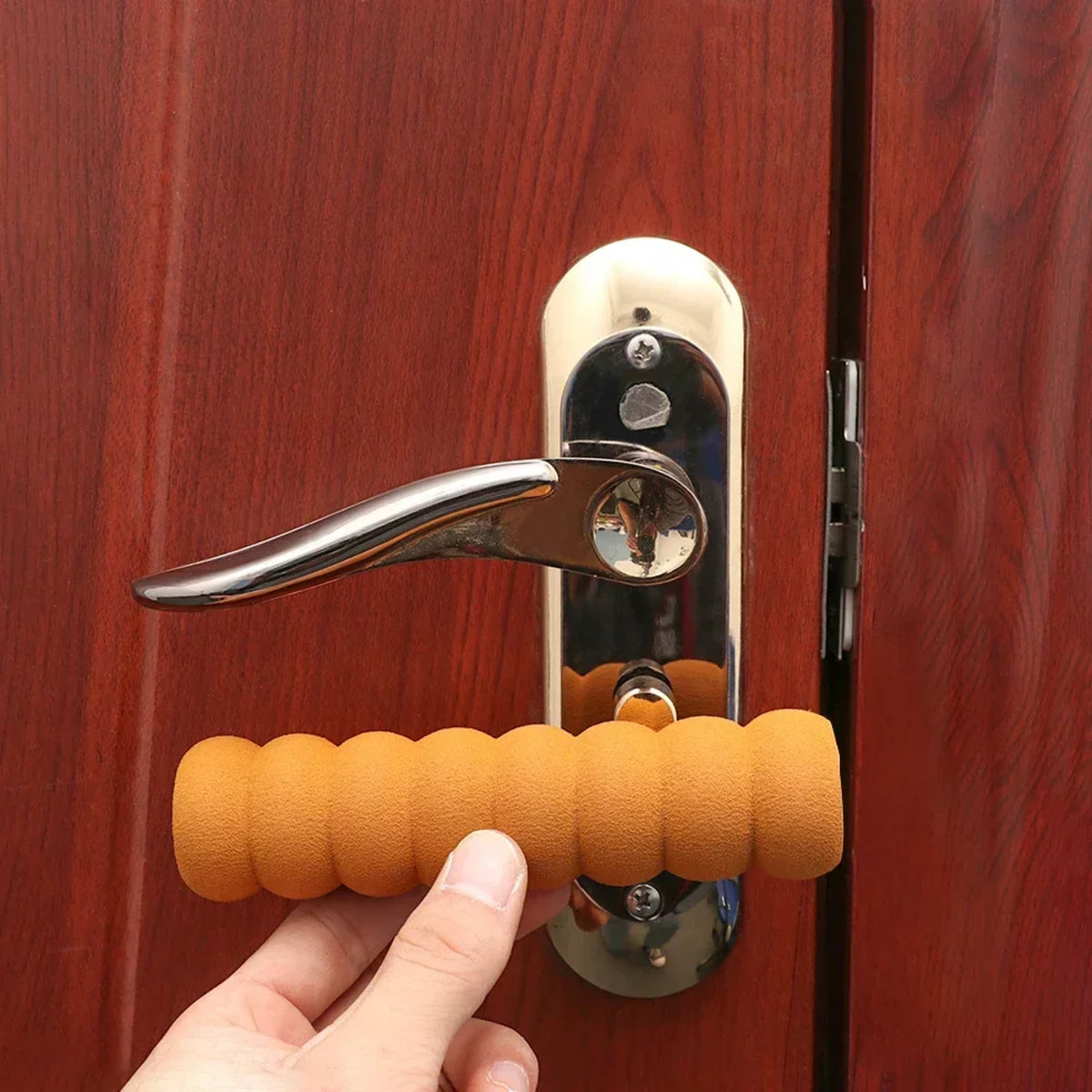Rubber Door Stopper Pads - Soft Foam Protectors for Baby Safety and Furniture