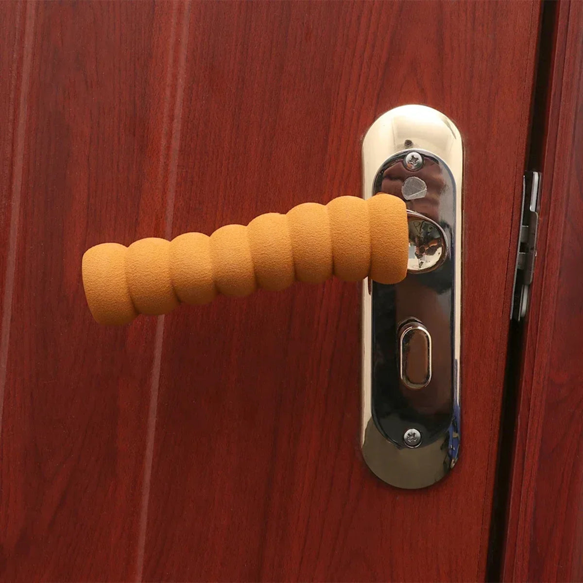 Rubber Door Stopper Pads - Soft Foam Protectors for Baby Safety and Furniture