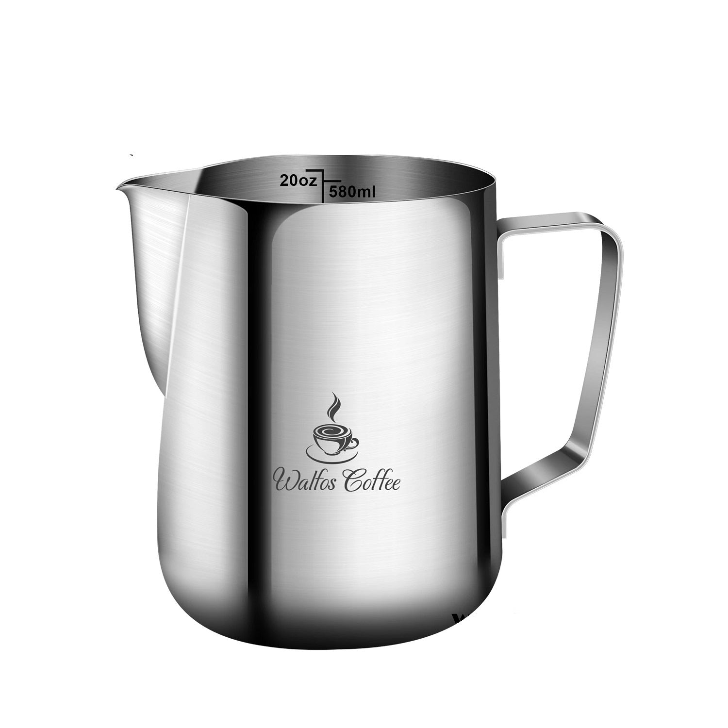 Milk Frother Cup Stainless Steel Jug Steaming Pitcher