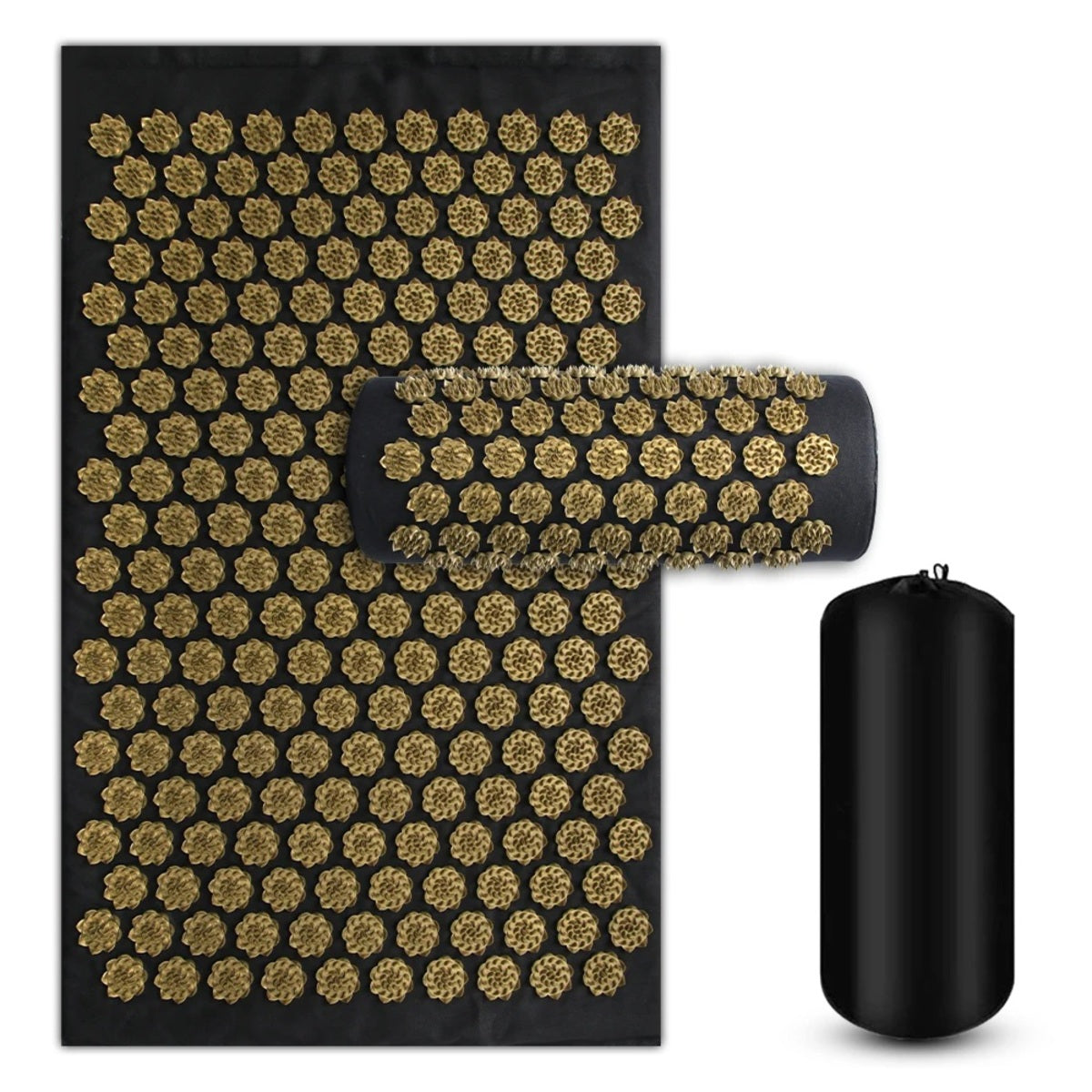 Shiatsu Acupressure Mat - Spike Massage Pad Pillow for Yoga and Fitness