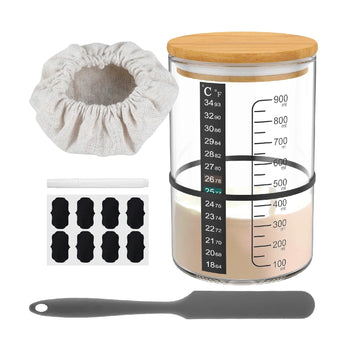 Sourdough Container Baking Fermentation Jar Kit