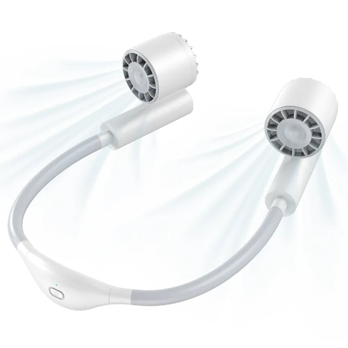 Lightweight USB Neck Fan - Wearable 3-Speed Portable Air Cooler