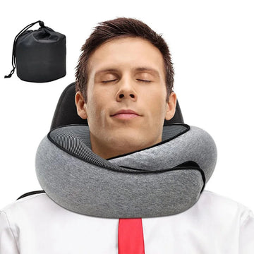 U-Shaped Memory Foam Neck Travel Pillow