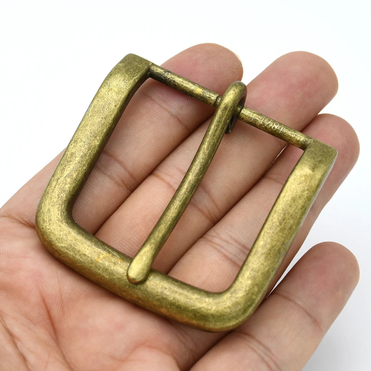 Men's Metal Antique Silver Belt Buckle