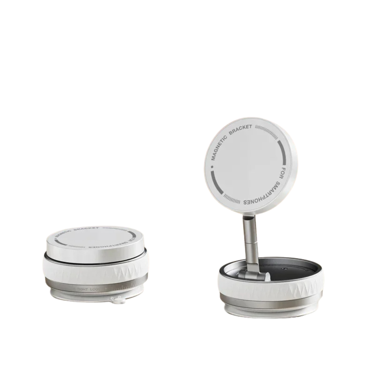 360° Magnetic Suction Cup Phone Holder - Universal Folding Stand