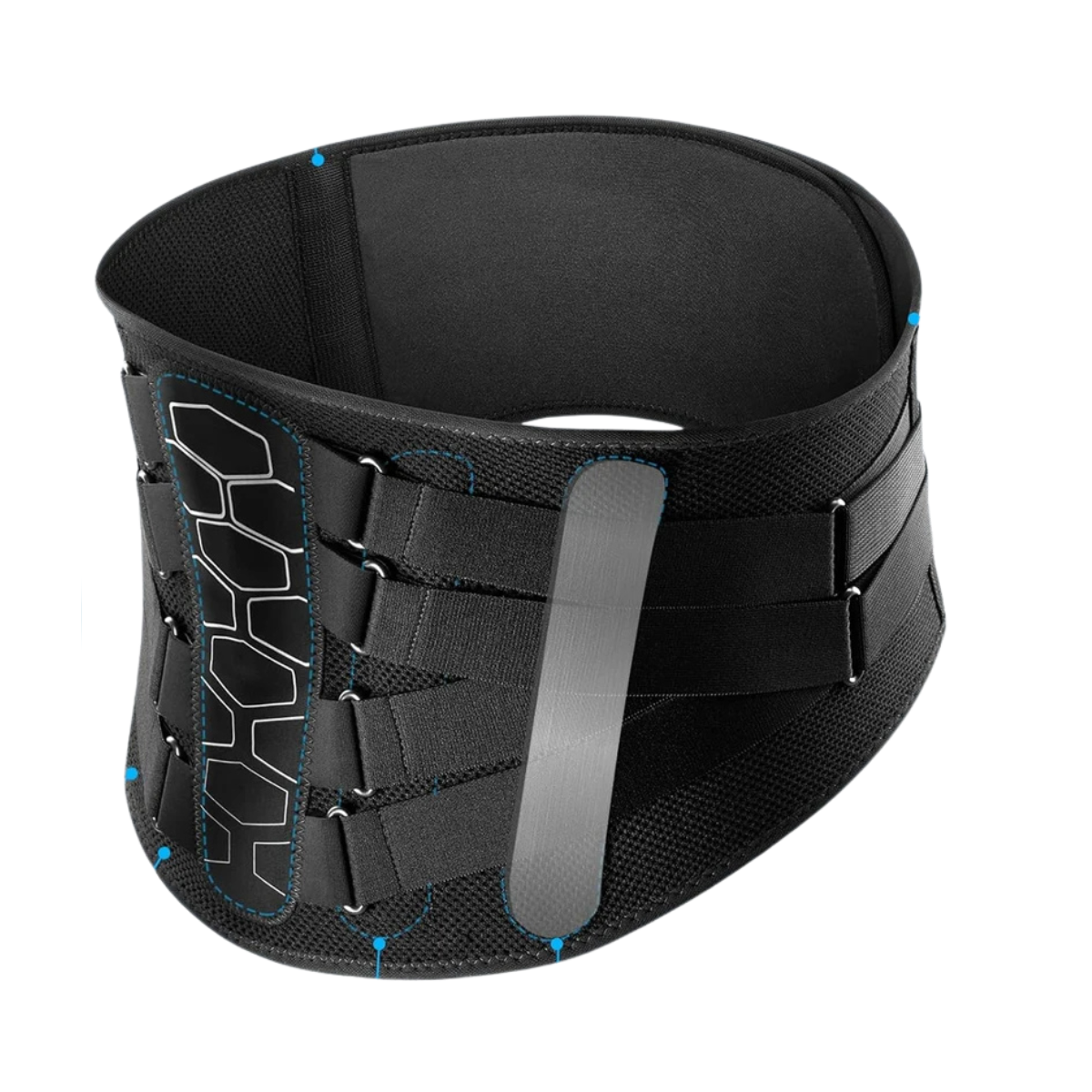 Lower Back Brace - Lightweight Lumbar Support 3D Belt for Posture Correction