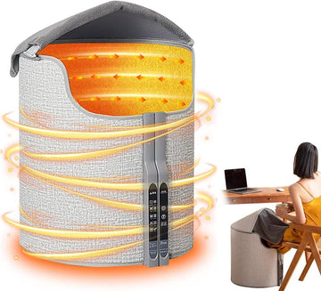 Folding Electric Foot Heater - Adjustable Thermostat Warm Cushion