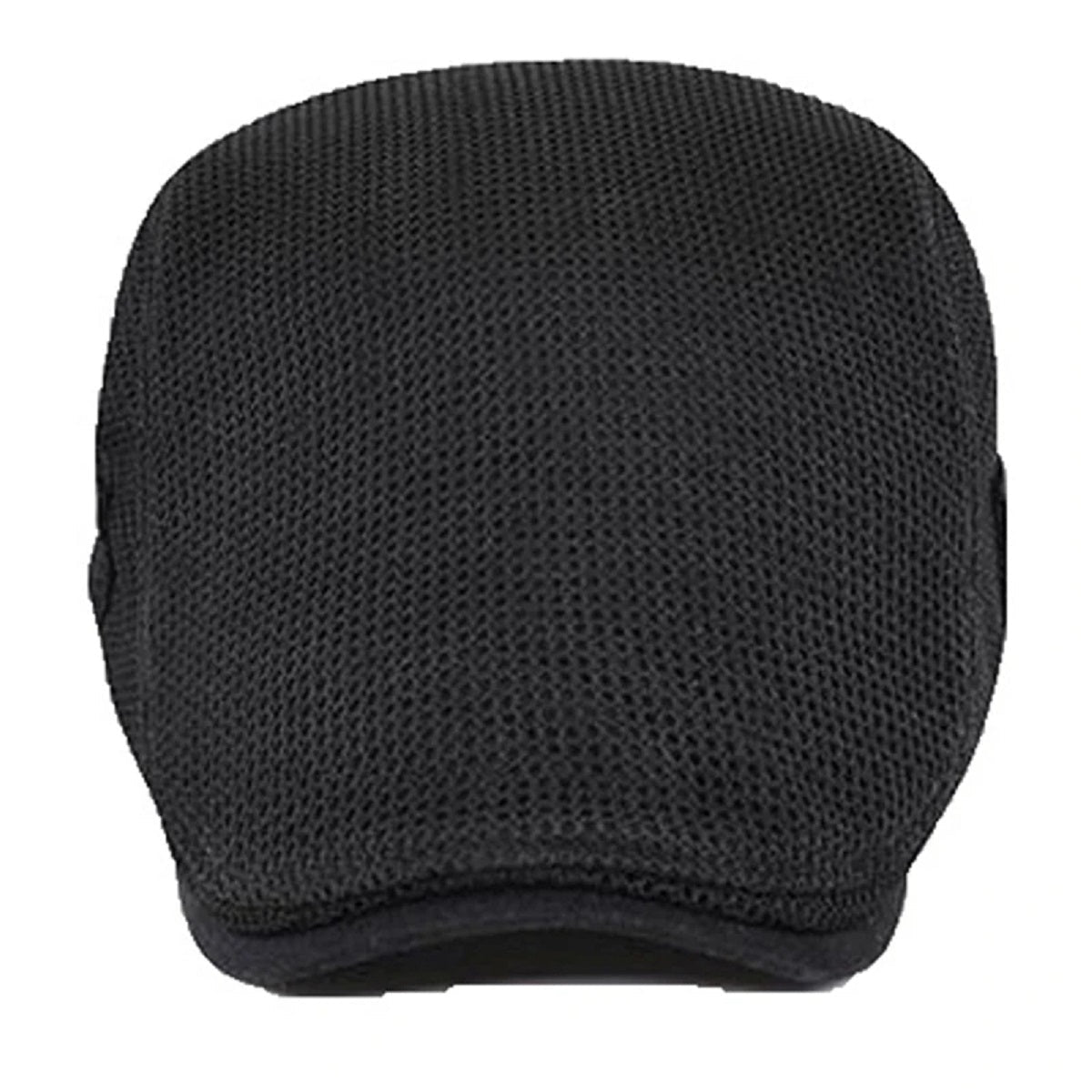 Mesh Beret Sun Hat - Breathable Flat Cap for Summer UV Protection