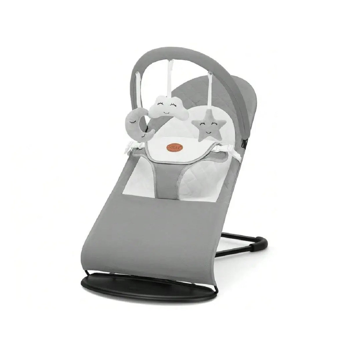 3-In-1 Baby Bouncer & Swing - Adjustable Infant Rocker with Hanging Toys