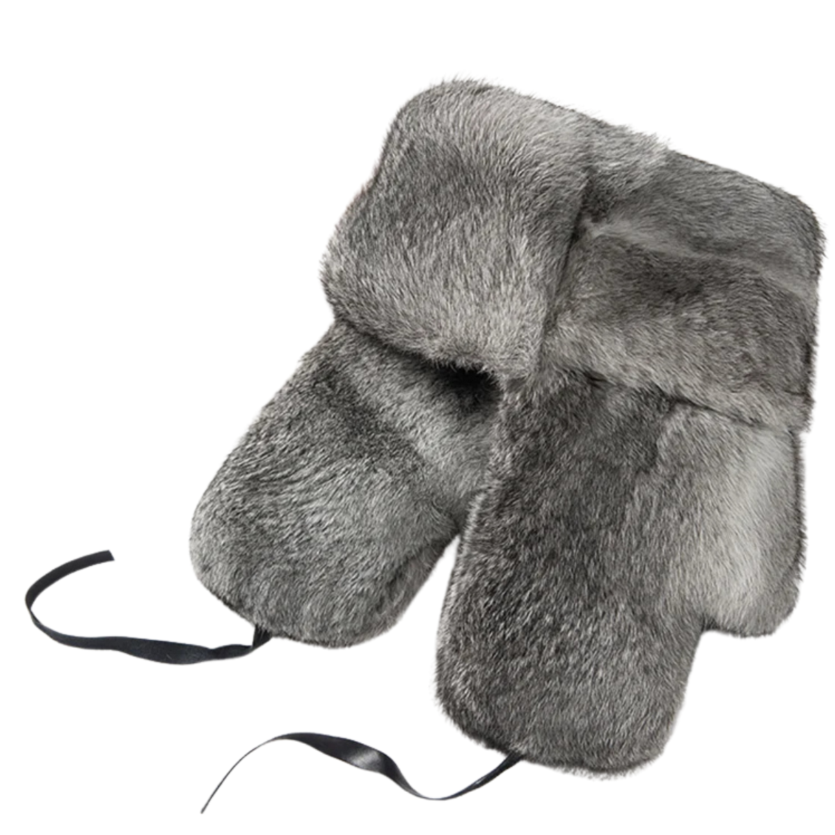 Men's Fur Bomber Hat - Winter Earflap Cap
