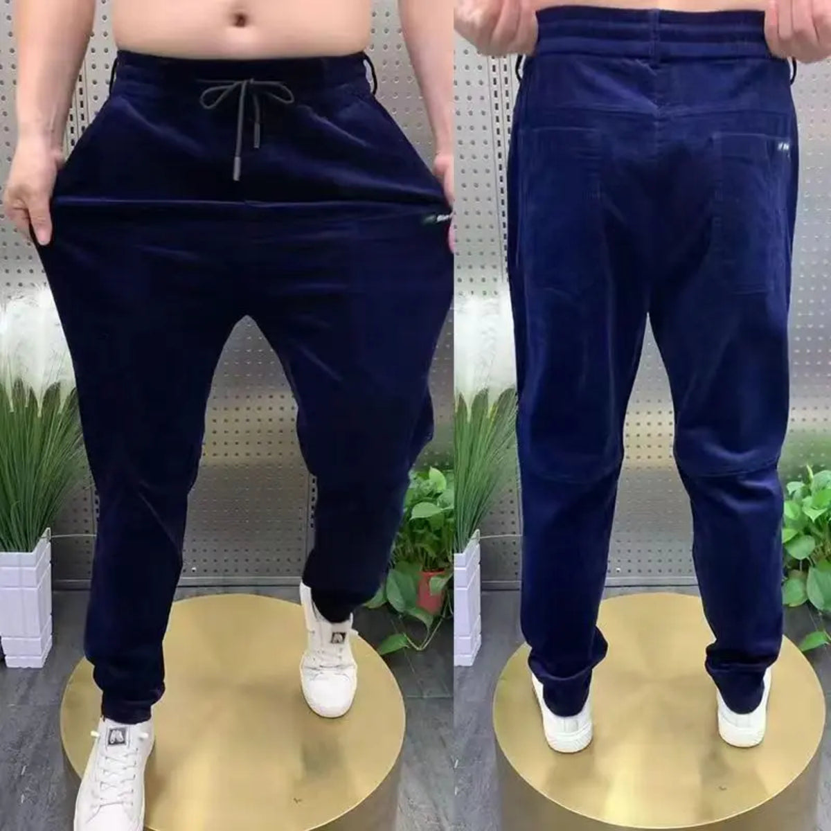 Men's Corduroy Casual Pants - Autumn Winter Trousers