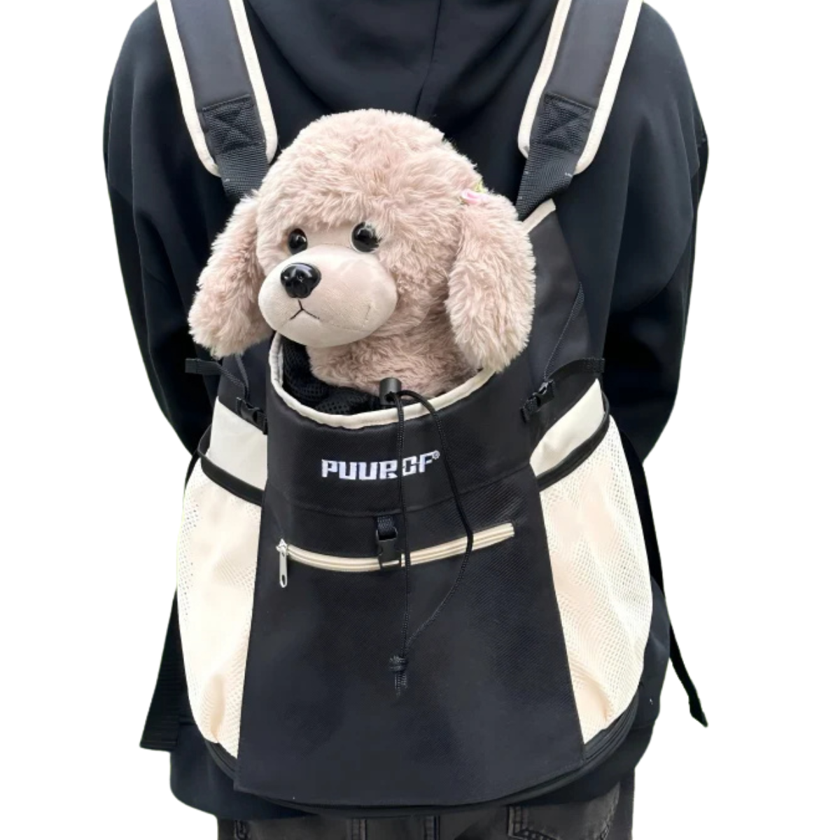 Pet Backpack - Travel Carrier for Dogs and Cats with Safety