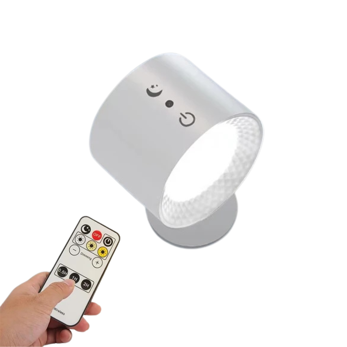 LED Double Head Wall Lamp - Touch and Remote Control