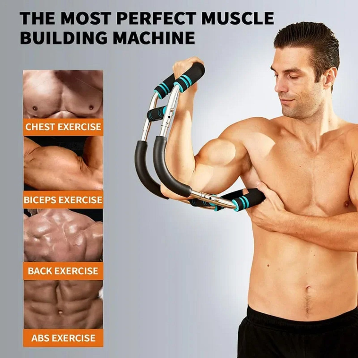 Ultimate Twister Arm Trainer - Adjustable Chest and Shoulder Spring Resistance Tool