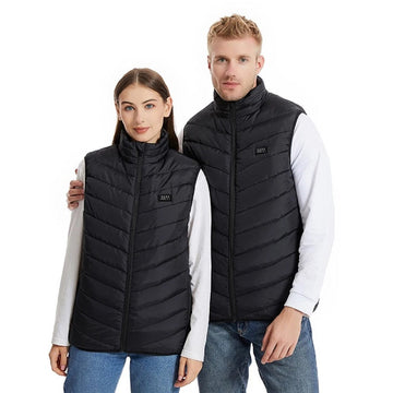 USB Heated Jacket Vest - Winter Electric Thermal Wear for Men and Women
