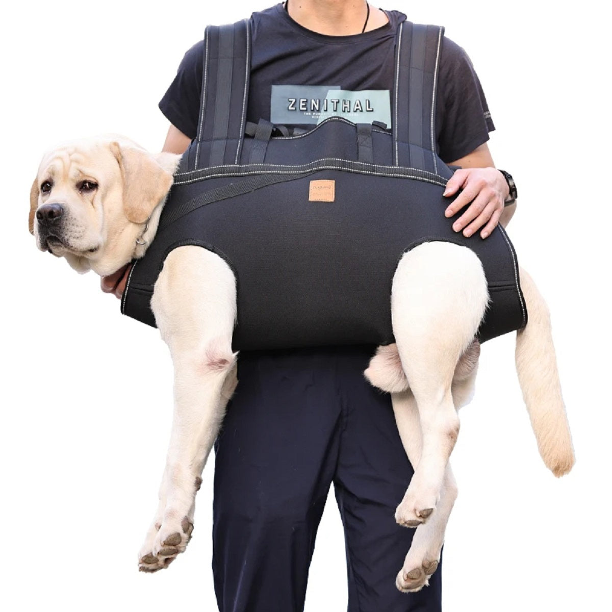 Dog Carrier Backpack - Breathable Travel Bag for Medium and Large Dogs