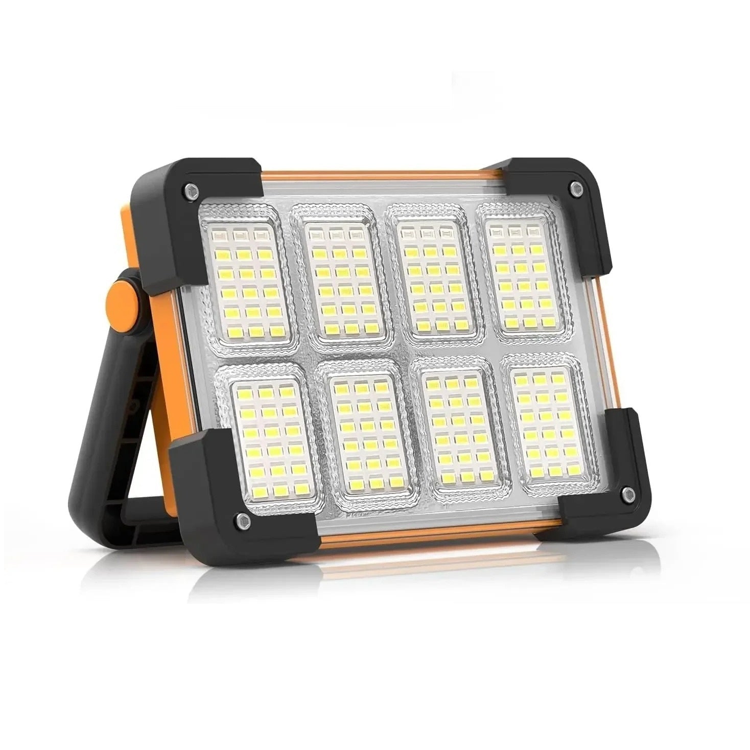 Solar Flood Light - Rechargeable Outdoor LED Spotlight for Construction and Yard
