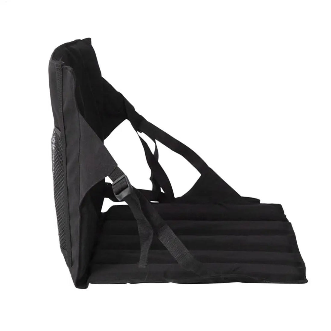 Folding Padded Stadium Seat - Portable Backrest Cushion for Bleachers & Beach