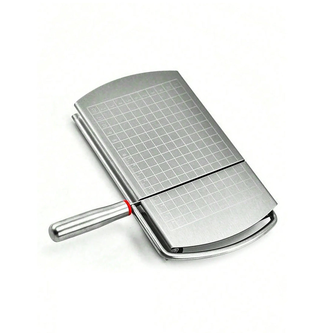 Stainless Steel Cheese Slicer - Multipurpose Cutter with Size Scale