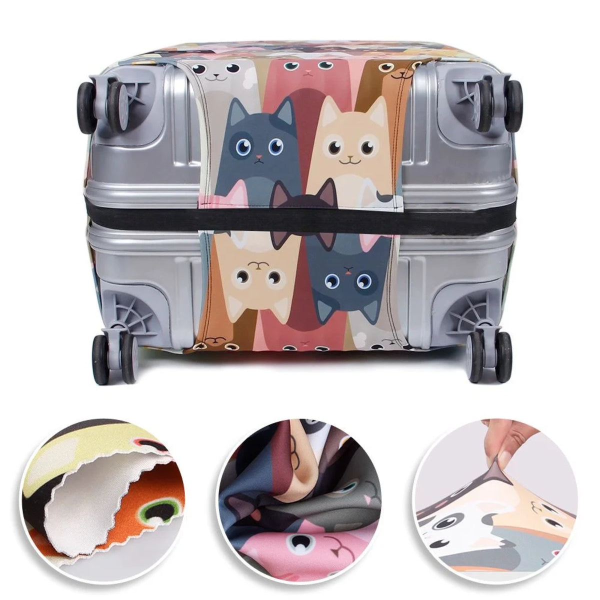 Stretch Luggage Cover - Universal 18 32 Suitcase Protector