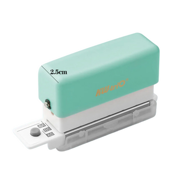 Mini 6-Hole Punch Machine - DIY Planner and Paper Binding Tool