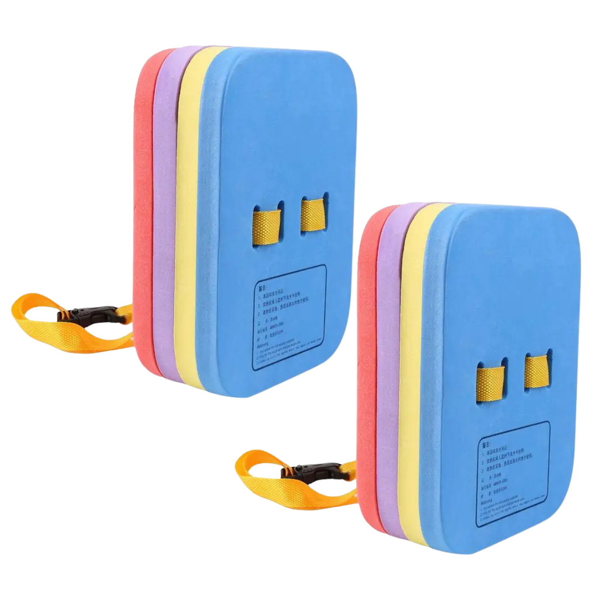 Kids' Back Float - Adjustable 4-Layer Swim Belt with Safety Buckle
