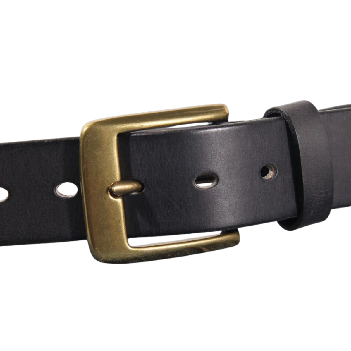 Men's Vintage Luxury Handmade Leather Copper Buckle Belt