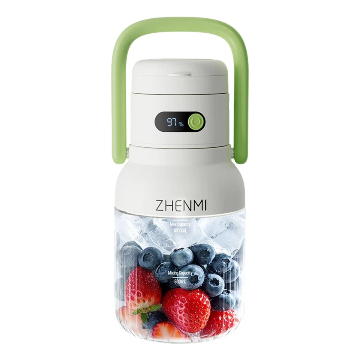 Portable Juicer Blender - 33 Oz Vessel Usb-c Rechargeable Easy-To-Clean Smoothie Maker