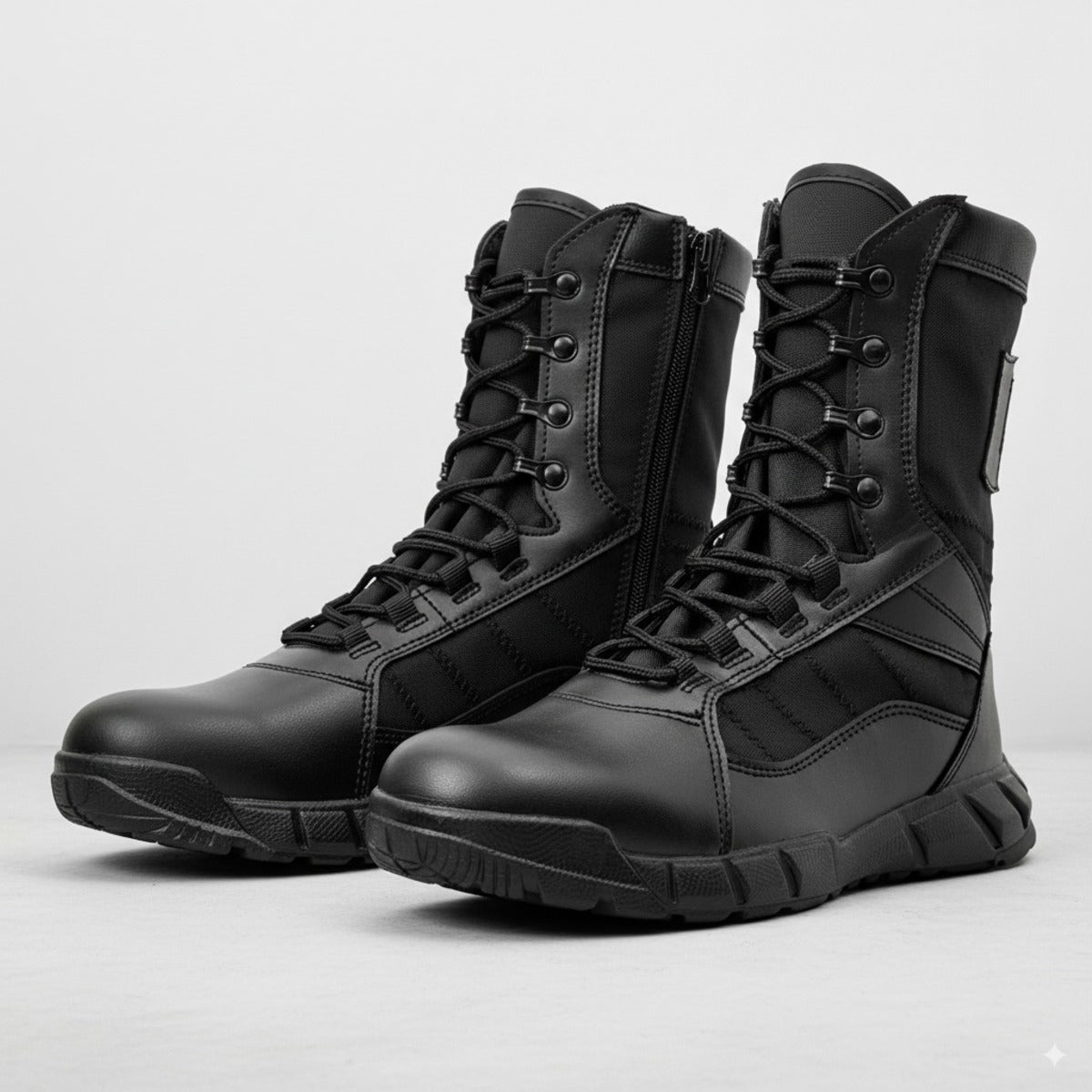 Men's Tactical Combat Boots - Lightweight Waterproof and Breathable Hiking Shoes