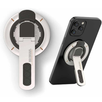 3-In-1 Magnetic Phone Grip Stand - Double-Sided Ring Holder for iPhone