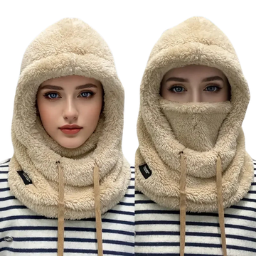Winter Warm Thermal Balaclava Face Mask - Windproof Fleece Ski Hood Neck Cover