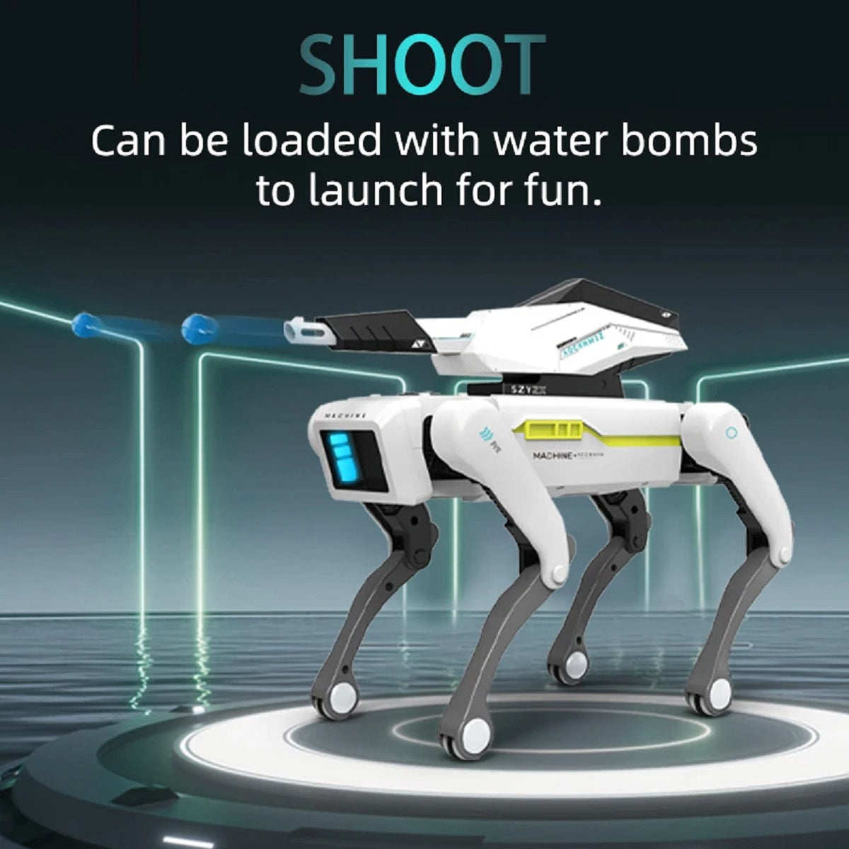 RC Smart Robot Dog - Bionic Mechanical Toy with Educational Features