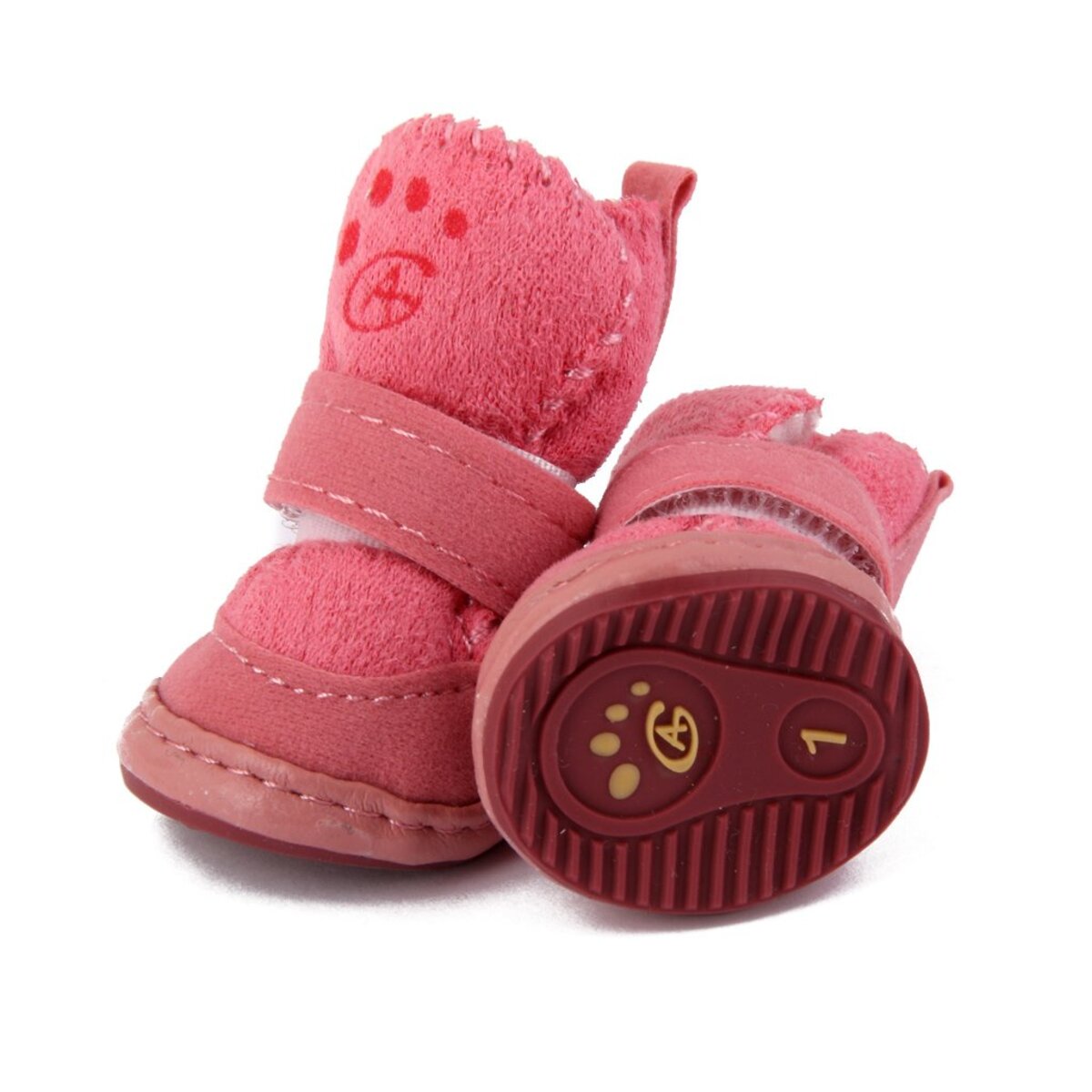 Dog Winter Shoes - Warm Anti-Slip Snow Boots for Small and Medium Pets