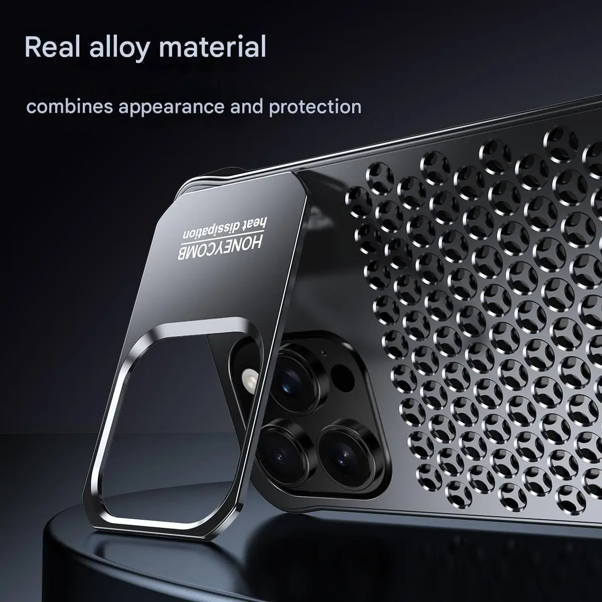 iPhone 16/15/14 Pro Max Case - Aluminium Bumper Shockproof and Anti-Scratch