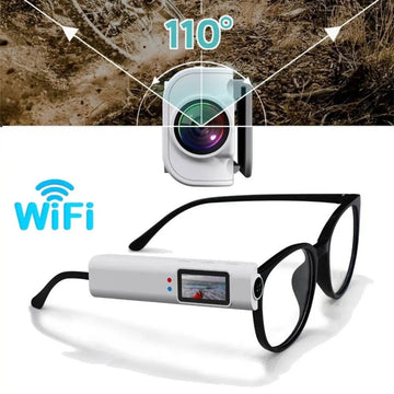 Camera Glasses - HD WiFi Eyewear with Video and Audio Recording