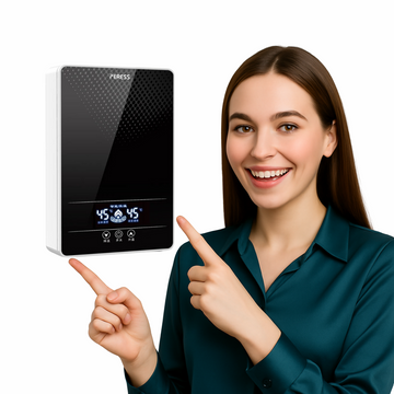 Instant Electric Tankless Water Heater - Bathroom & Shower with Automatic Temperature Control