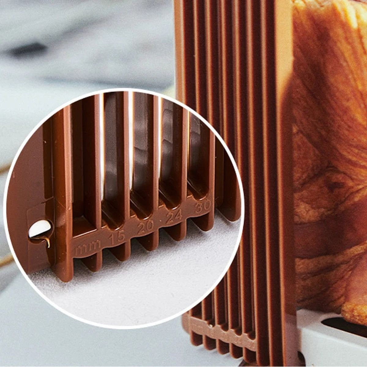Toast Bread Slicer Stand Foldable Plastic Cutting Tool
