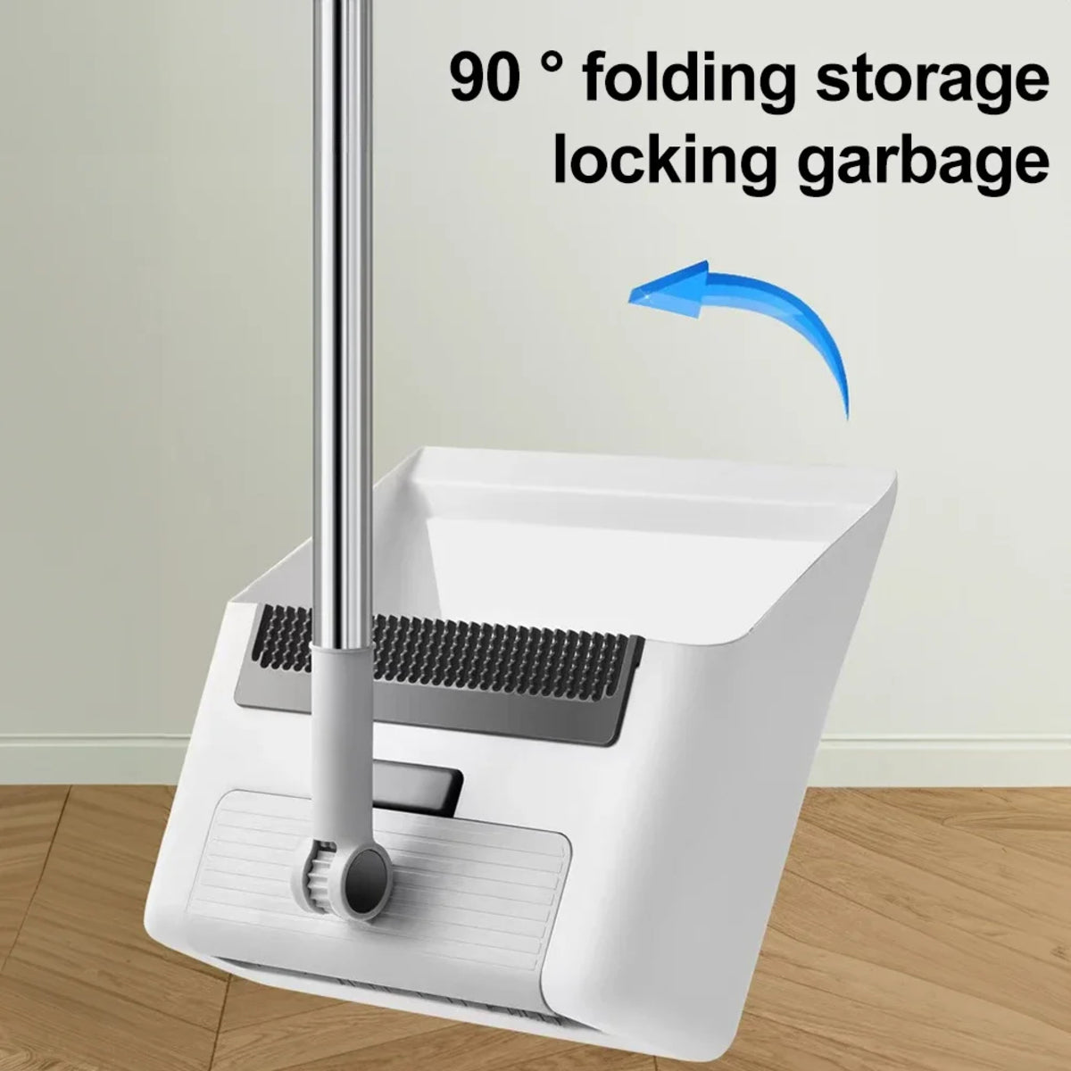 Long Handle Broom Dustpan Set - Upright Household Cleaning Combo