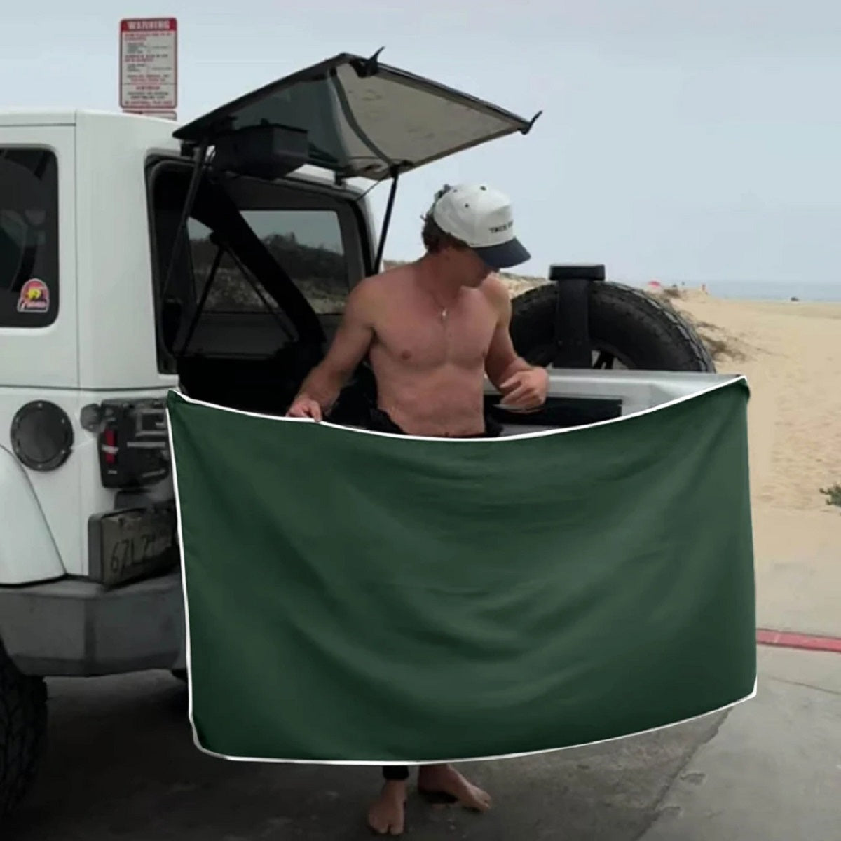 Magnetic Quick-Dry Towel - Portable Changing Cover for Beach Camping And Travel