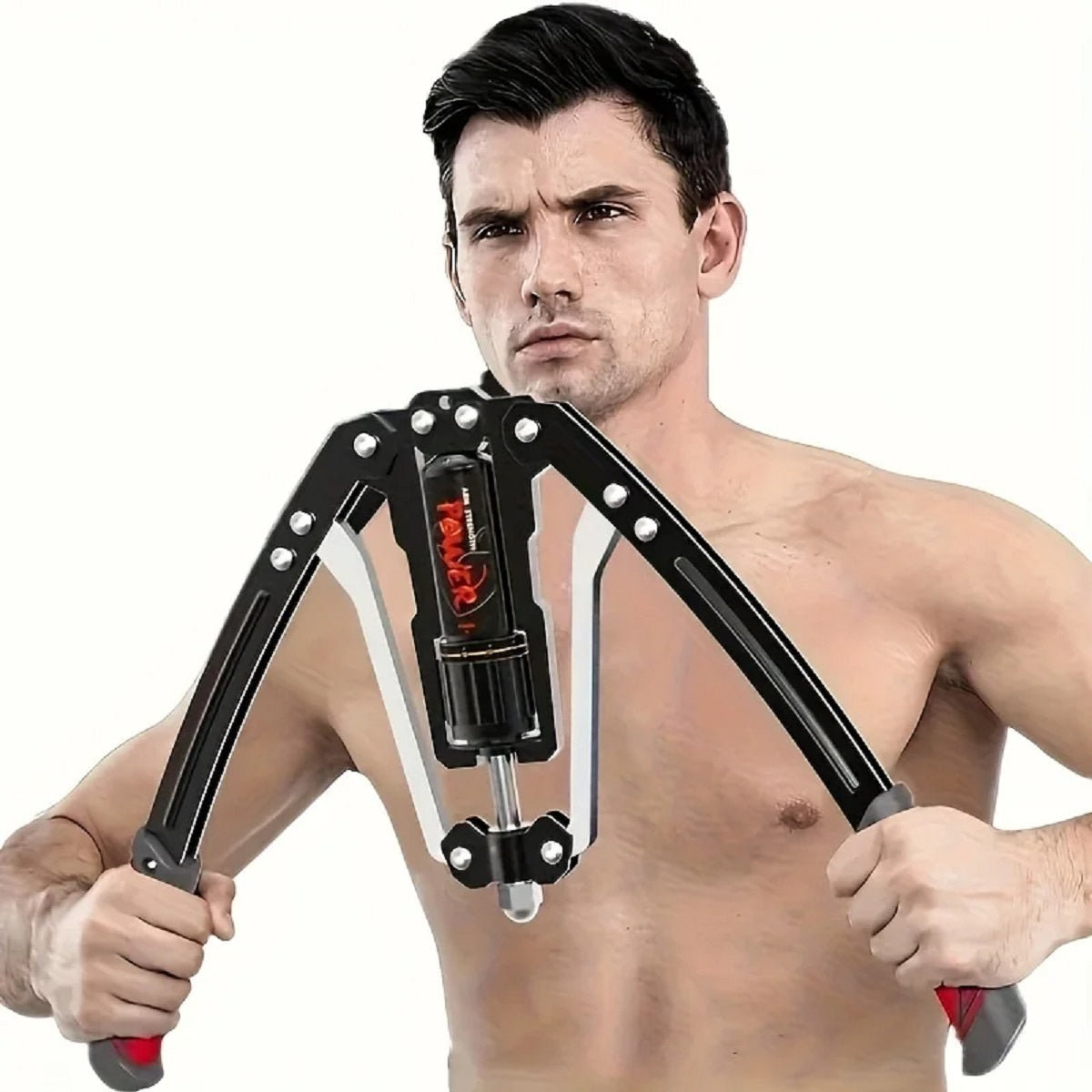 Hydroflex Arm Trainer - Adjustable Chest and Shoulder Power Exerciser