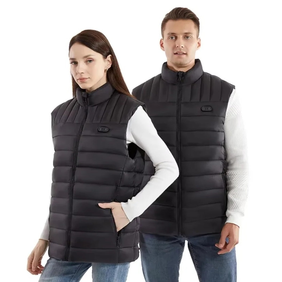USB Heated Jacket Vest - Waterproof Winter Smart Heating Gear