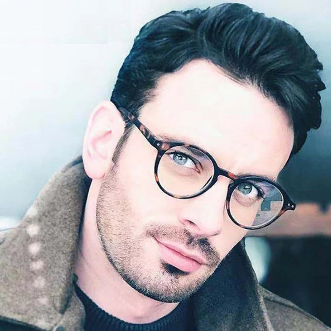 Retro Blue Light Blocking Reading Glasses - Stylish Lightweight Eyewear for Men and Women