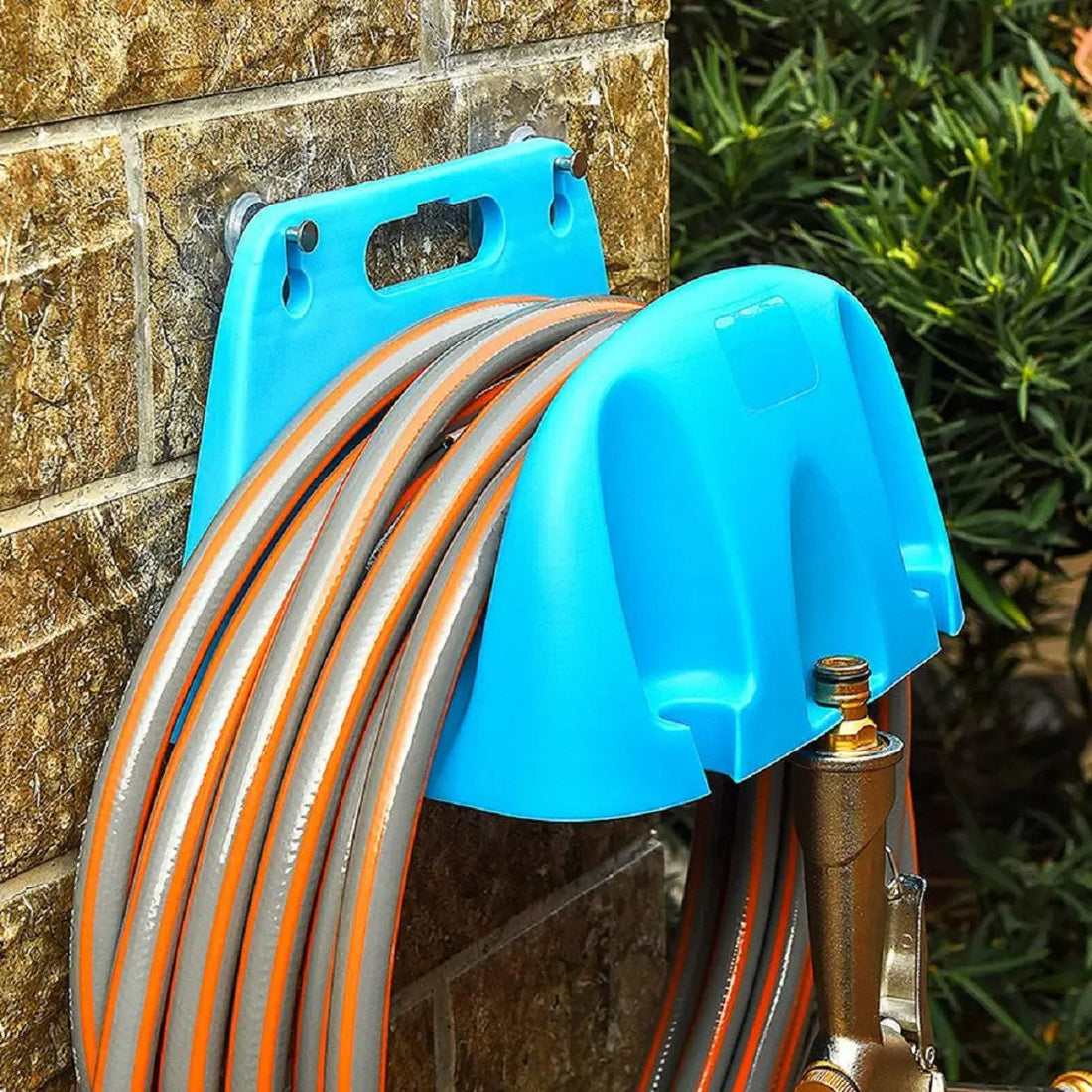 Wall Hose Holder - Garden Pipe Rack and Organizer