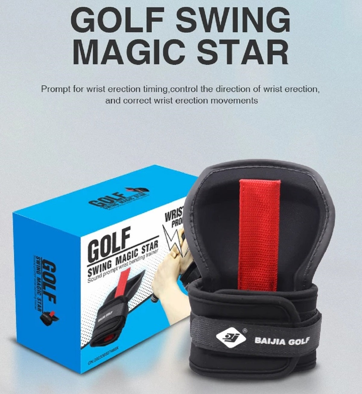 Golf Wrist Angle Corrector - Swing and Chipping Trainer Brace